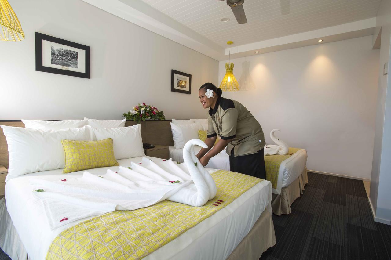 Taumeasina Island Resort Apia Rum bild